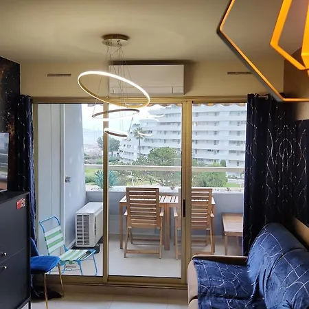 L'astronaute - Balcon Vue - Clim - Place Parking Privée - Marina Baie Des Anges Appartement Villeneuve-Loubet